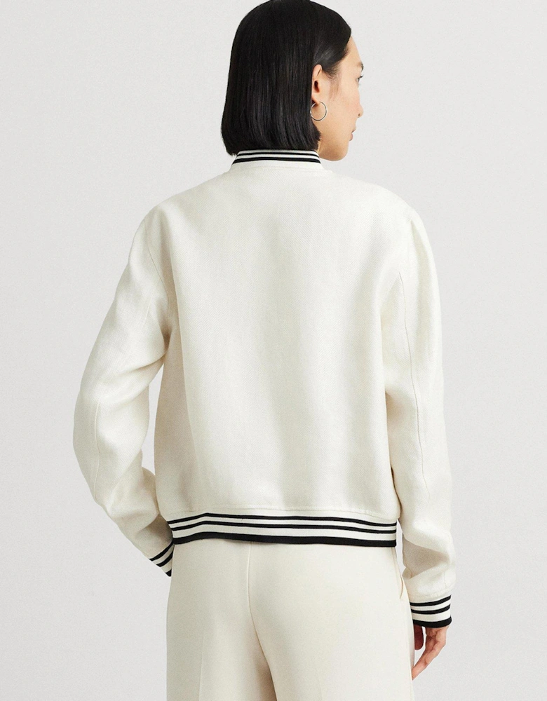 Fucetta-unlined-bomber - White