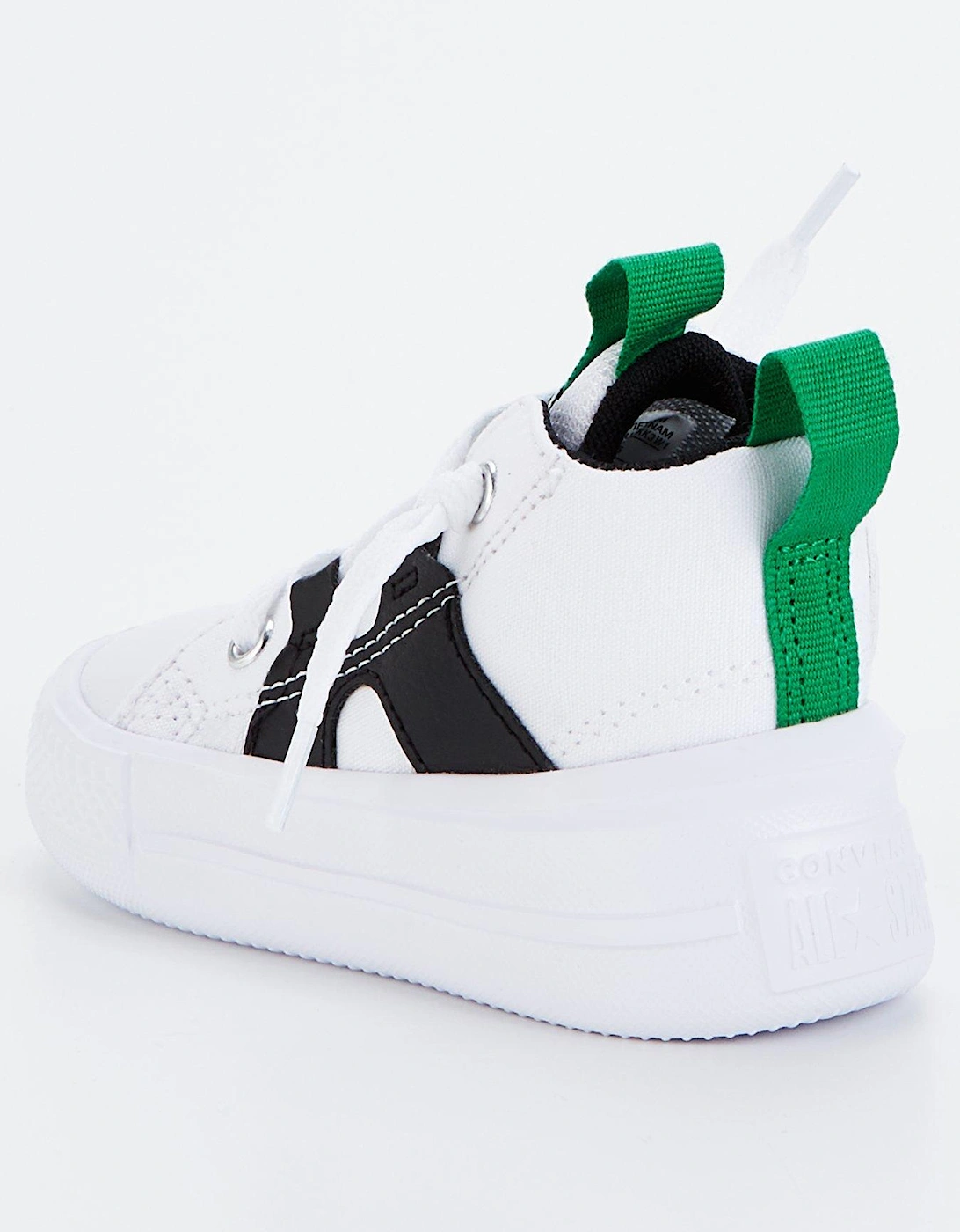 Infant Unisex Ultra Home Team Mid Trainers - White/Black