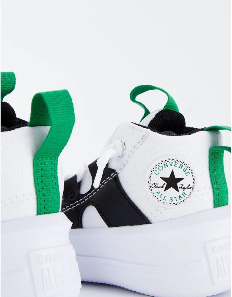 Infant Unisex Ultra Home Team Mid Trainers - White/Black