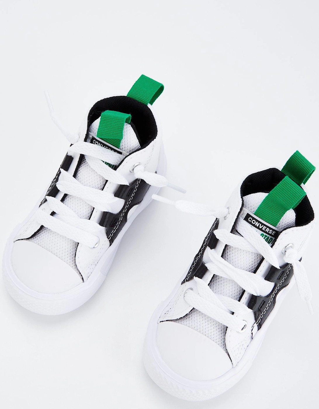 Infant Unisex Ultra Home Team Mid Trainers - White/Black