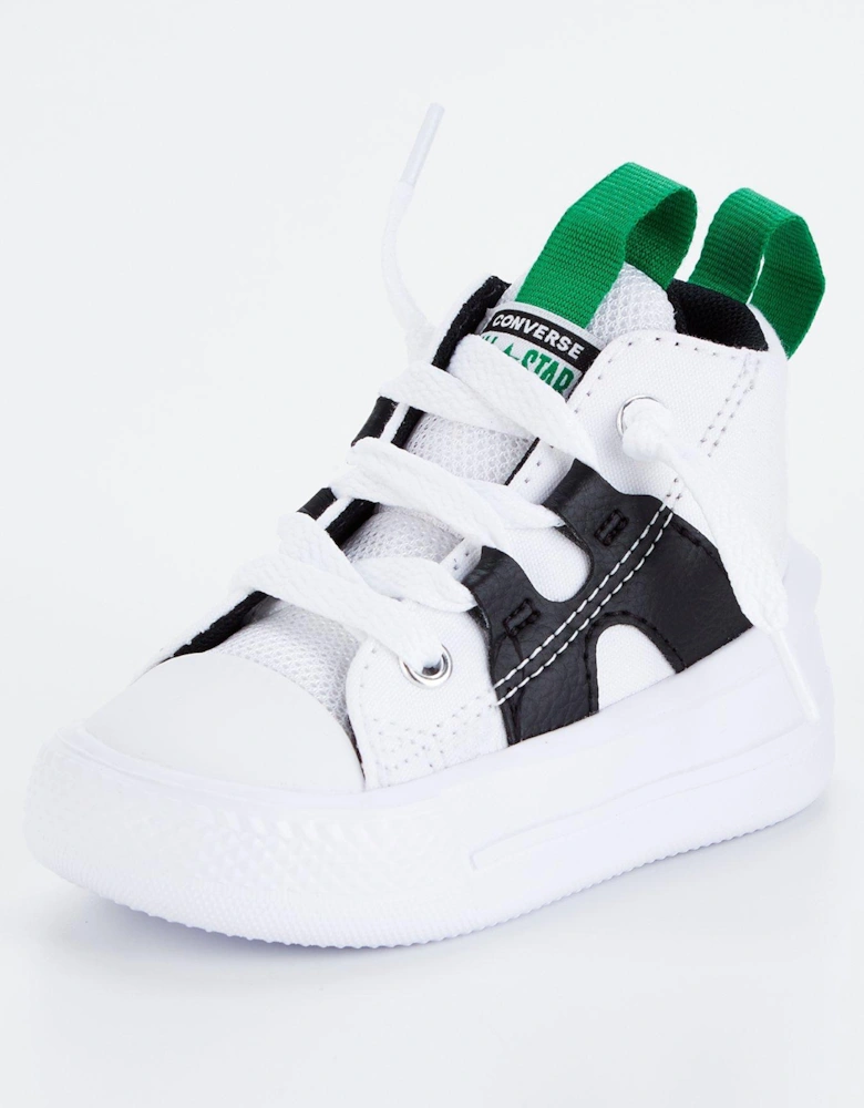 Infant Unisex Ultra Home Team Mid Trainers - White/Black