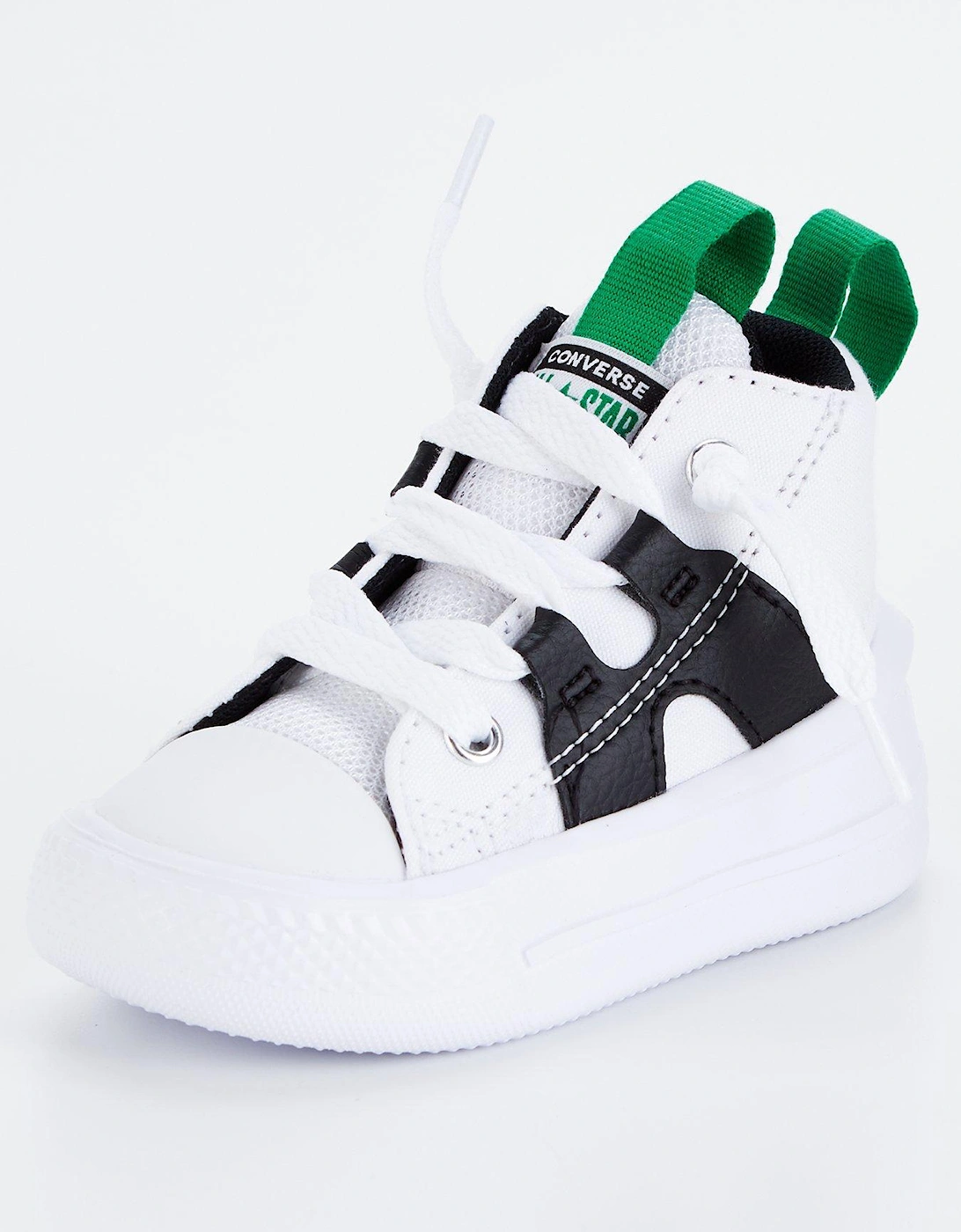 Infant Unisex Ultra Home Team Mid Trainers - White/Black