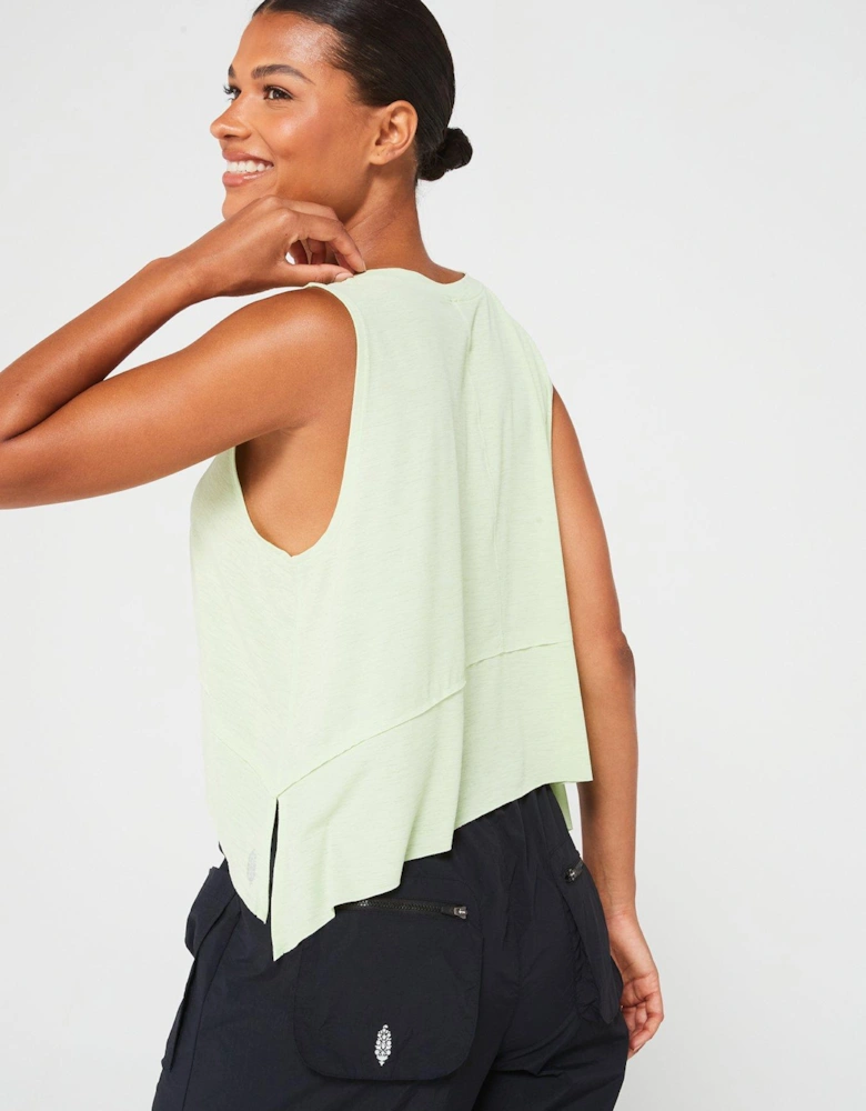 Womens Movement Tempo Tank - Green