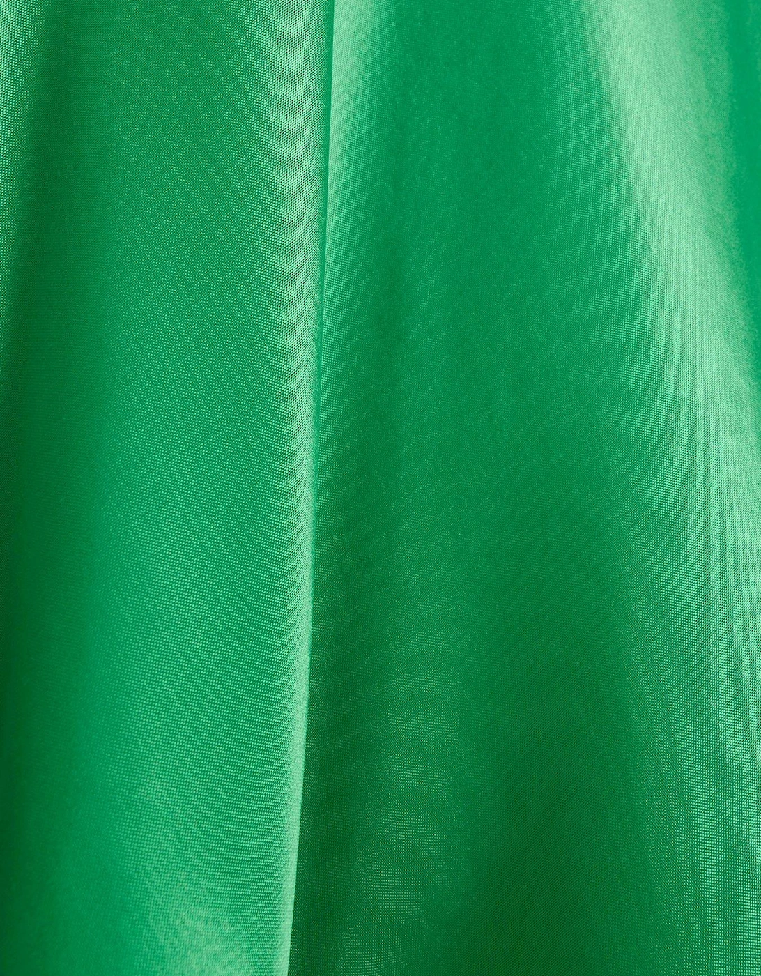 Halter Cowl Neck Dress - Bright Green