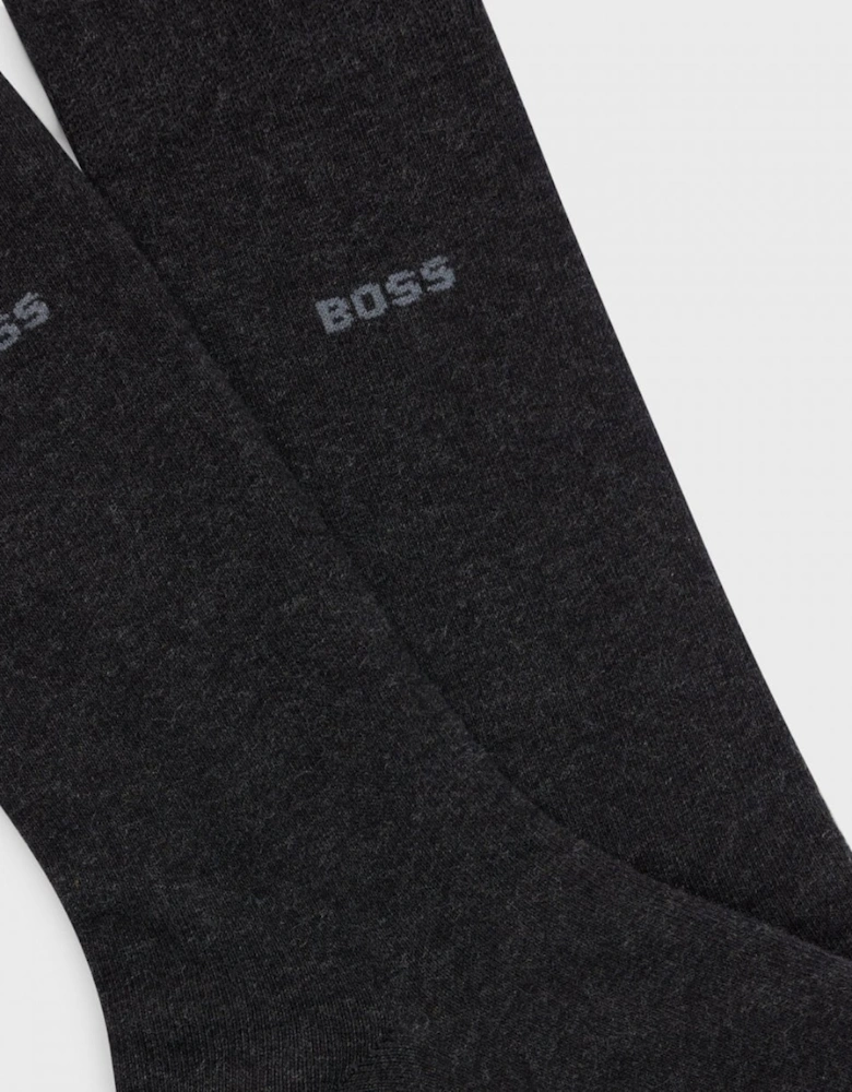 BOSS Orange 2-Pack Mens Regular Length Socks in a Cotton Blend NOS