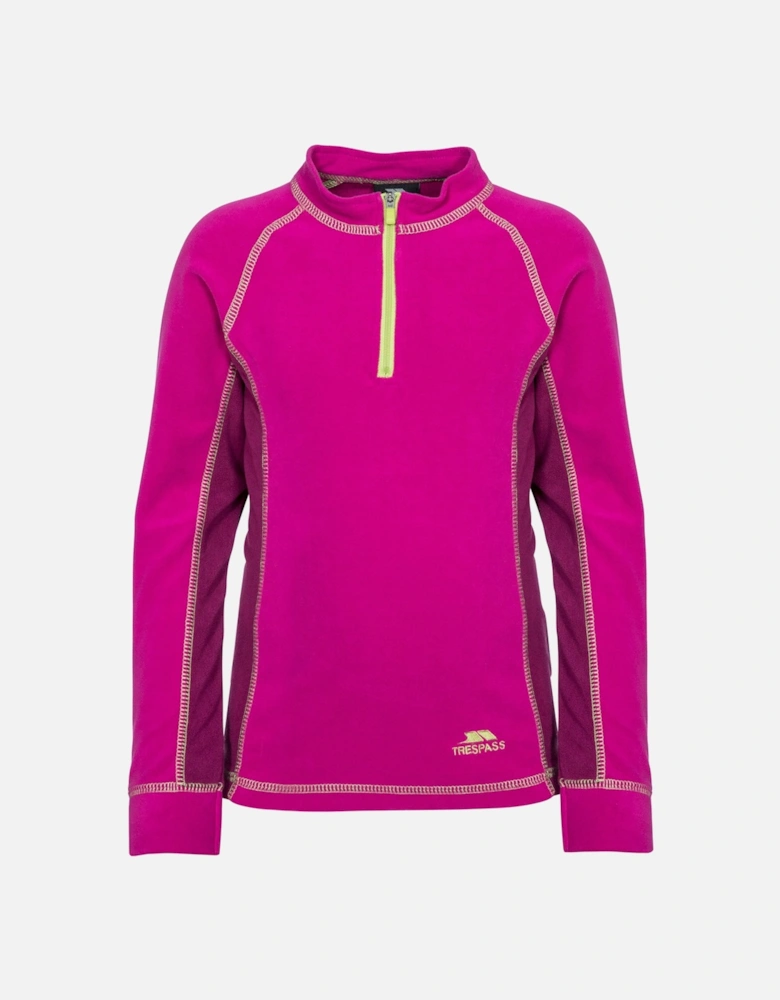 Childrens/Kids Bubbles Fleece Top And Bottom Base Layers