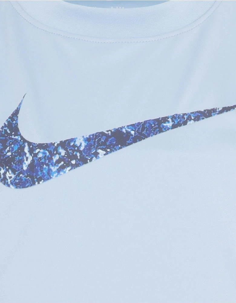 Kids Boys Swoosh Tank - Blue