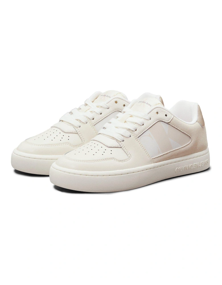 Classic Cupsole Trainer - White - Cream