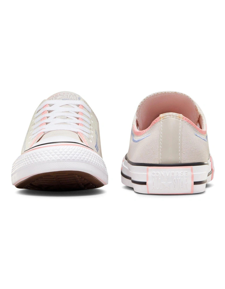 Womens Summer Verse Ox Trainers - Beige