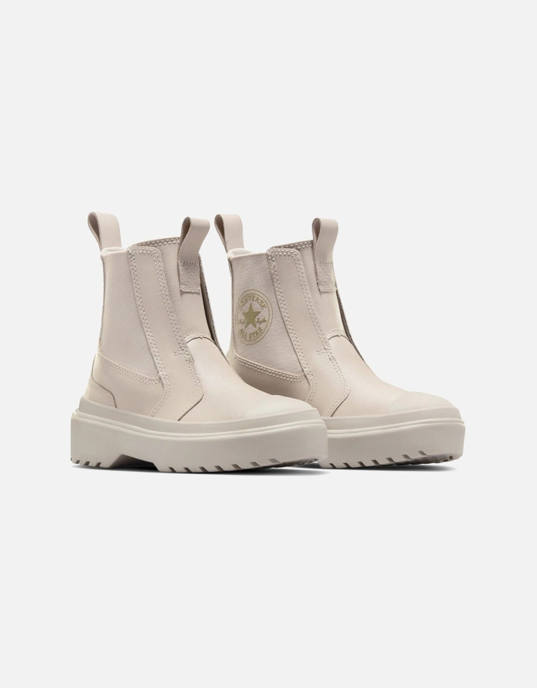 Kids Girls Chelsea Boot - Beige