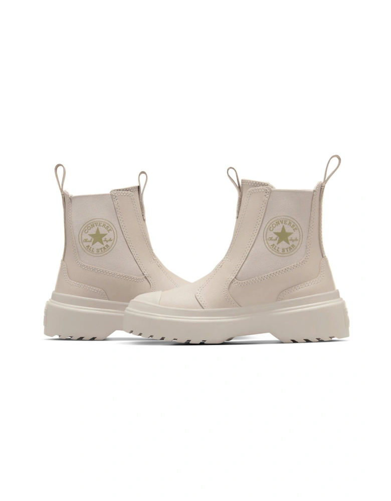 Kids Girls Chelsea Boot - Beige