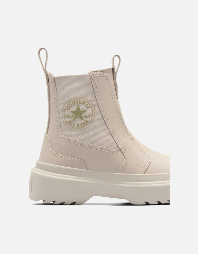 Kids Girls Chelsea Boot - Beige