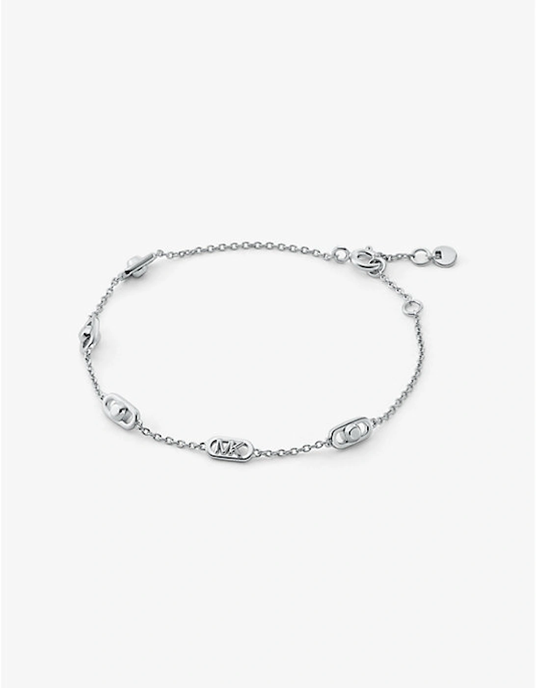 Astor Link Small Precious Metal-Plated Sterling Silver Chain Bracelet, 2 of 1