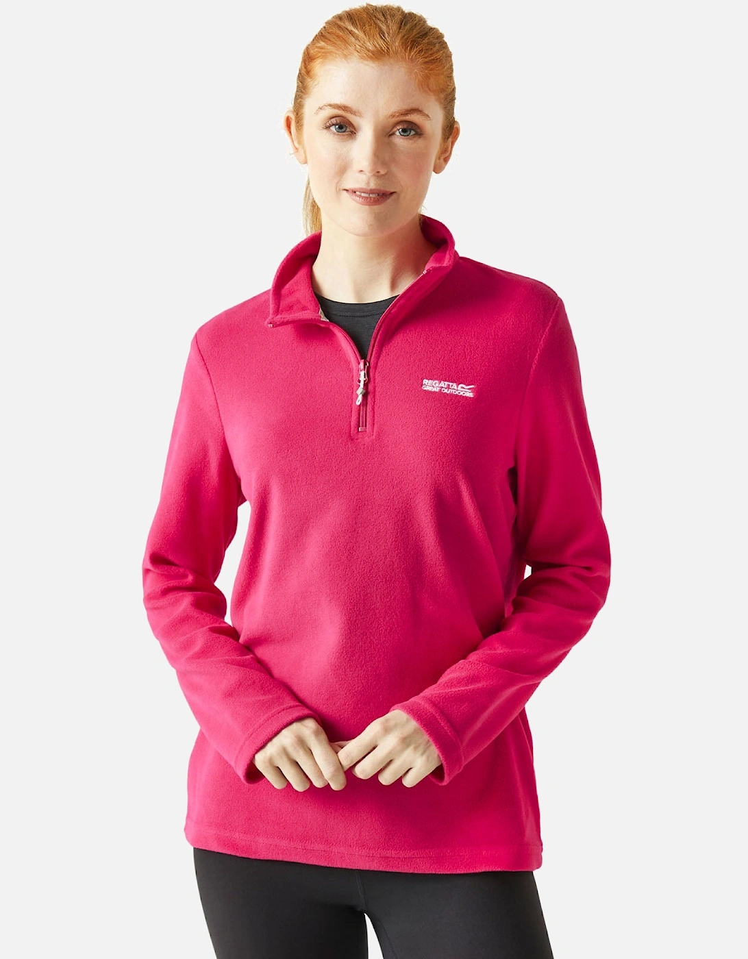 Womens Sweethart Half Zip Fleece