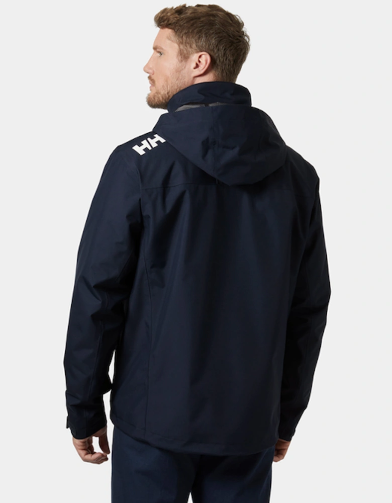 Men's Crew Hooded Midlayer Jacket 2 Navy