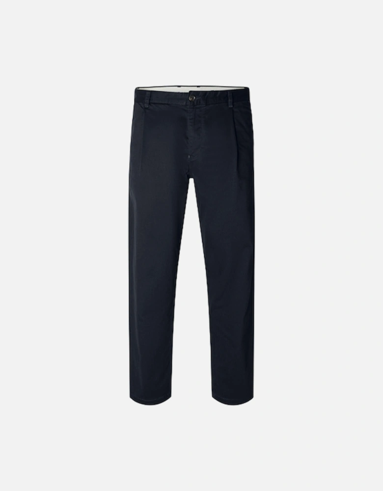 Homme Ron Pleat Pant Slim Tapered Fit Sky Captain