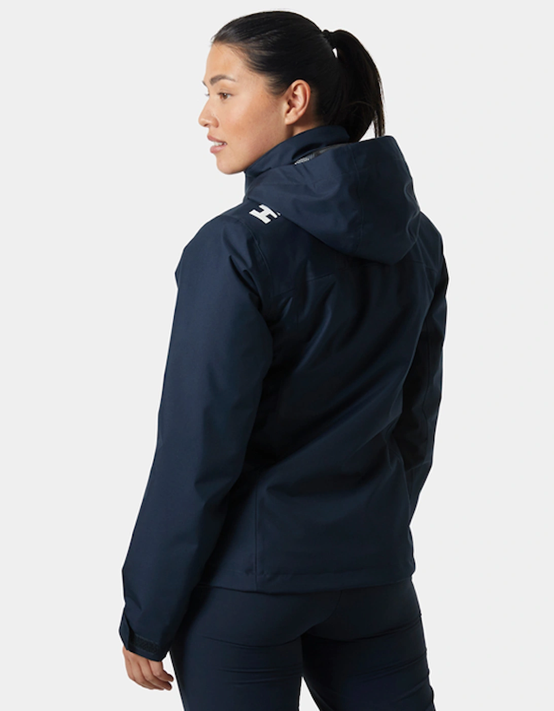 Women's Crew Hooded Midlayer Jacket 2.0 Navy