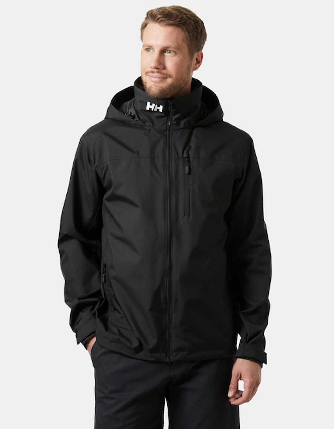 Men's Crew Hooded Jacket 2.0 Black, 9 of 8