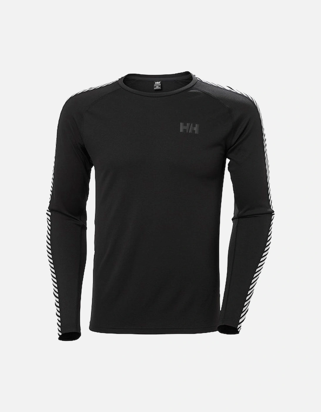 Lifa Active Stripe Crew Black