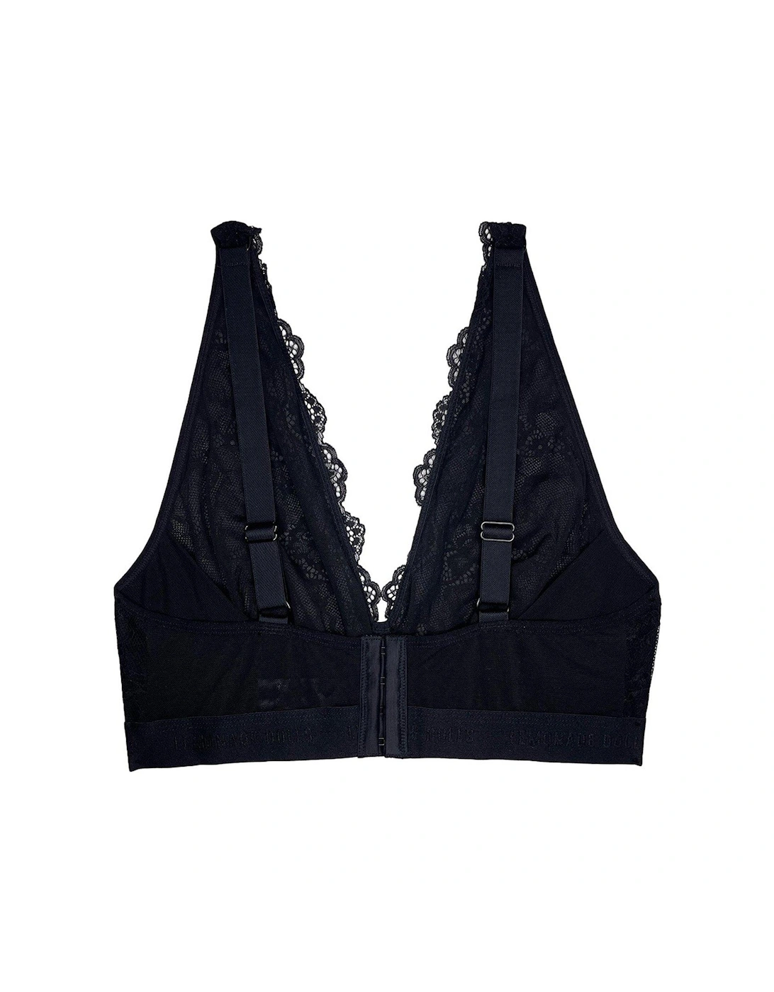 Lace Fuller Cup Bra - Black