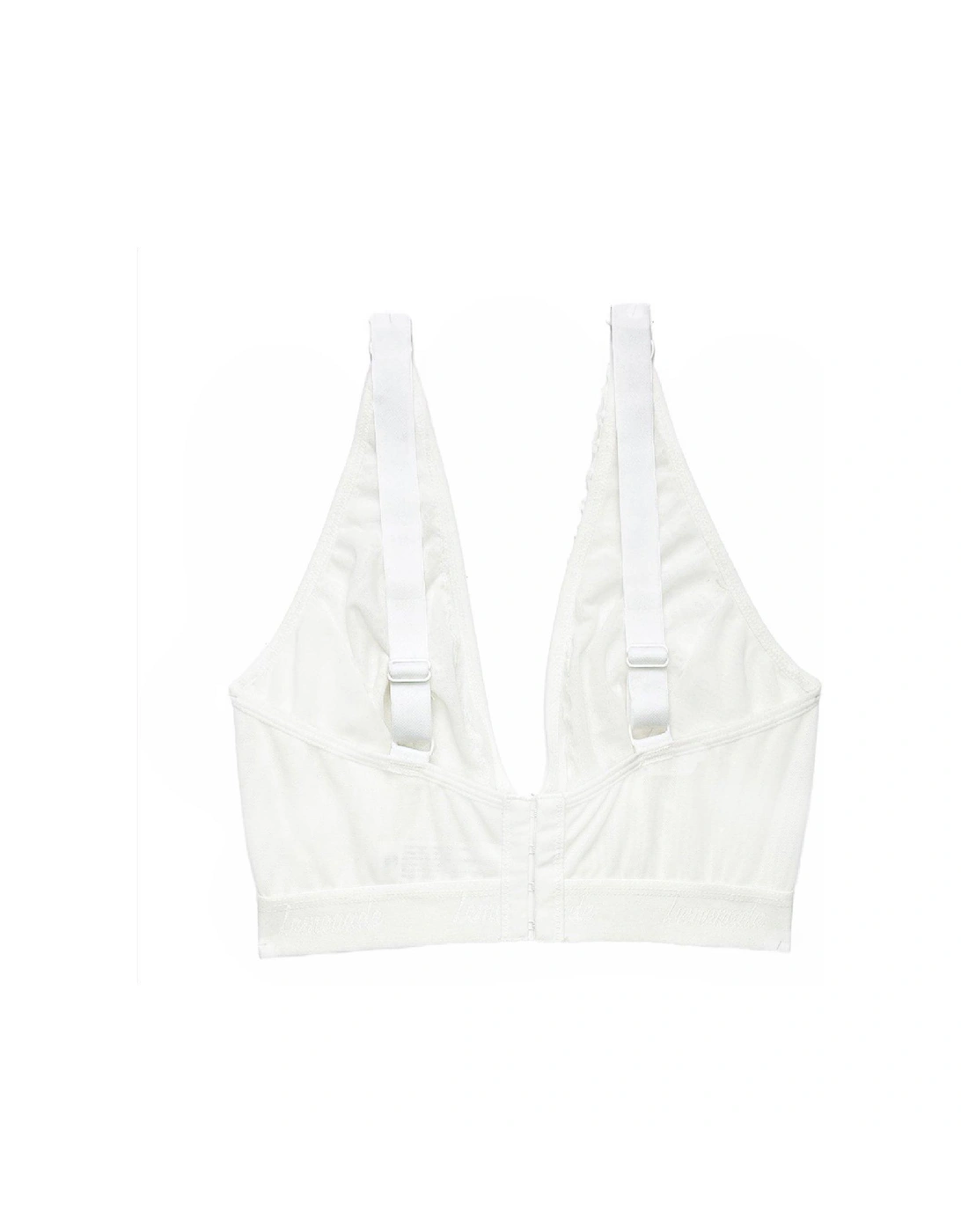 The Diamond Lace Fuller Cup Bra - White