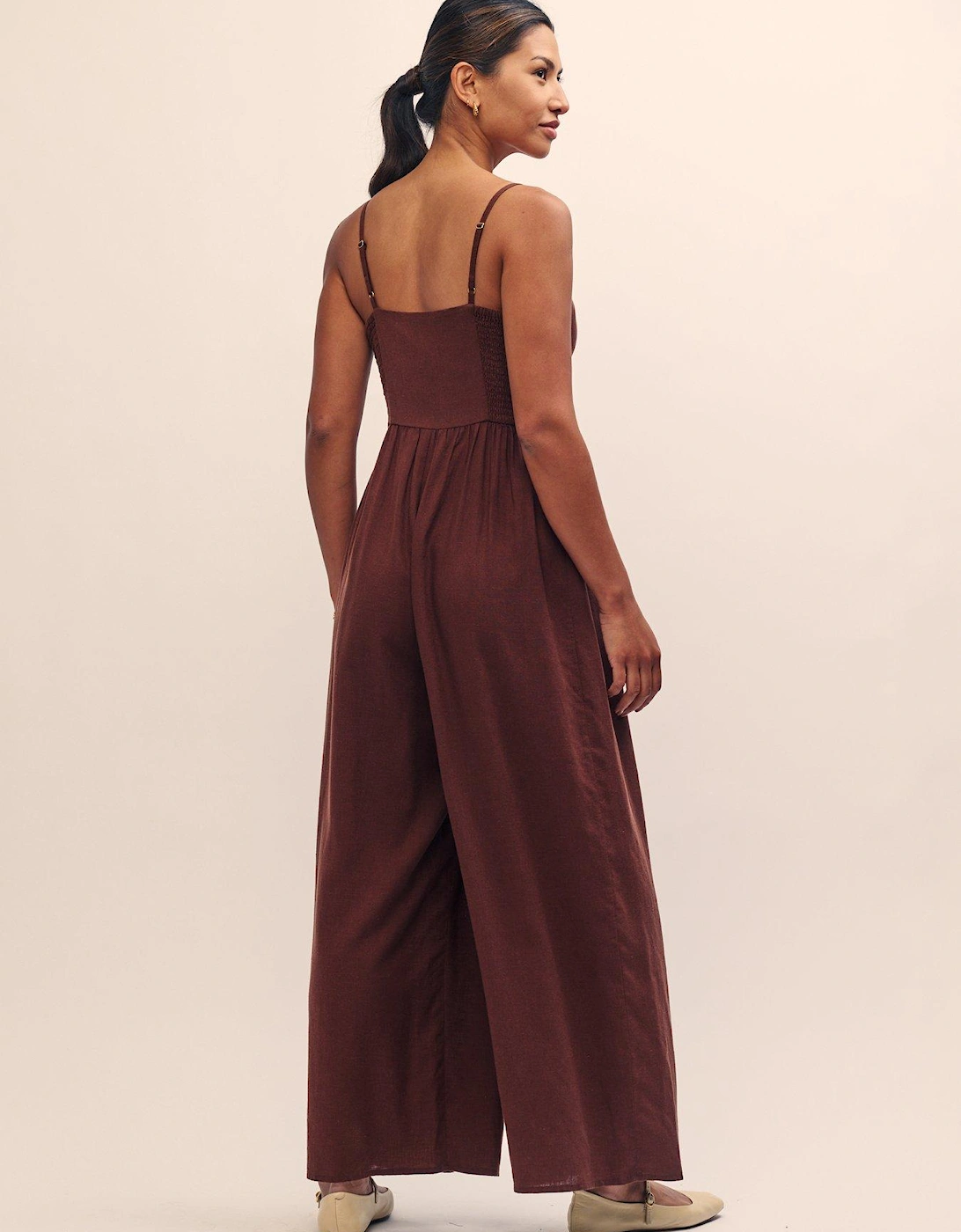 Tricia Jumpsuit - Brown