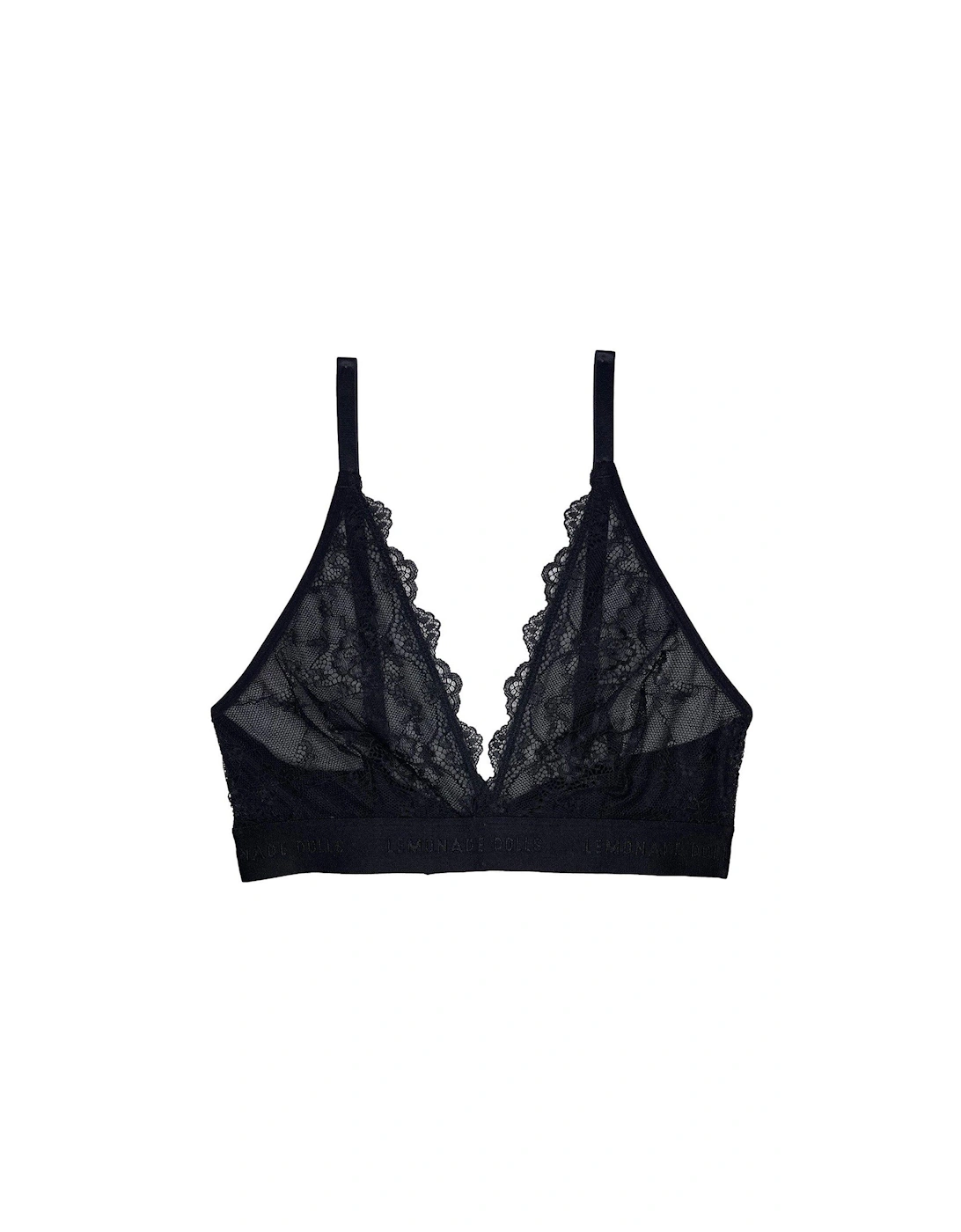 Lace Bralette - Black