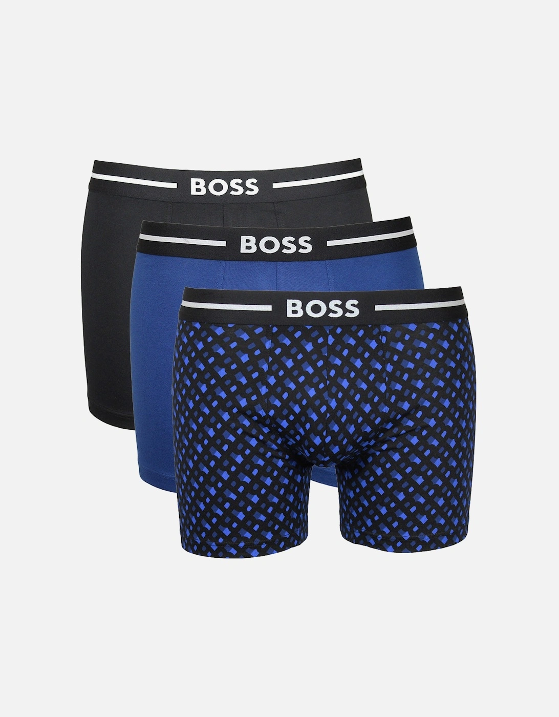 3-Pack Bold Boxer Briefs, Blue/Navy, 8 of 7