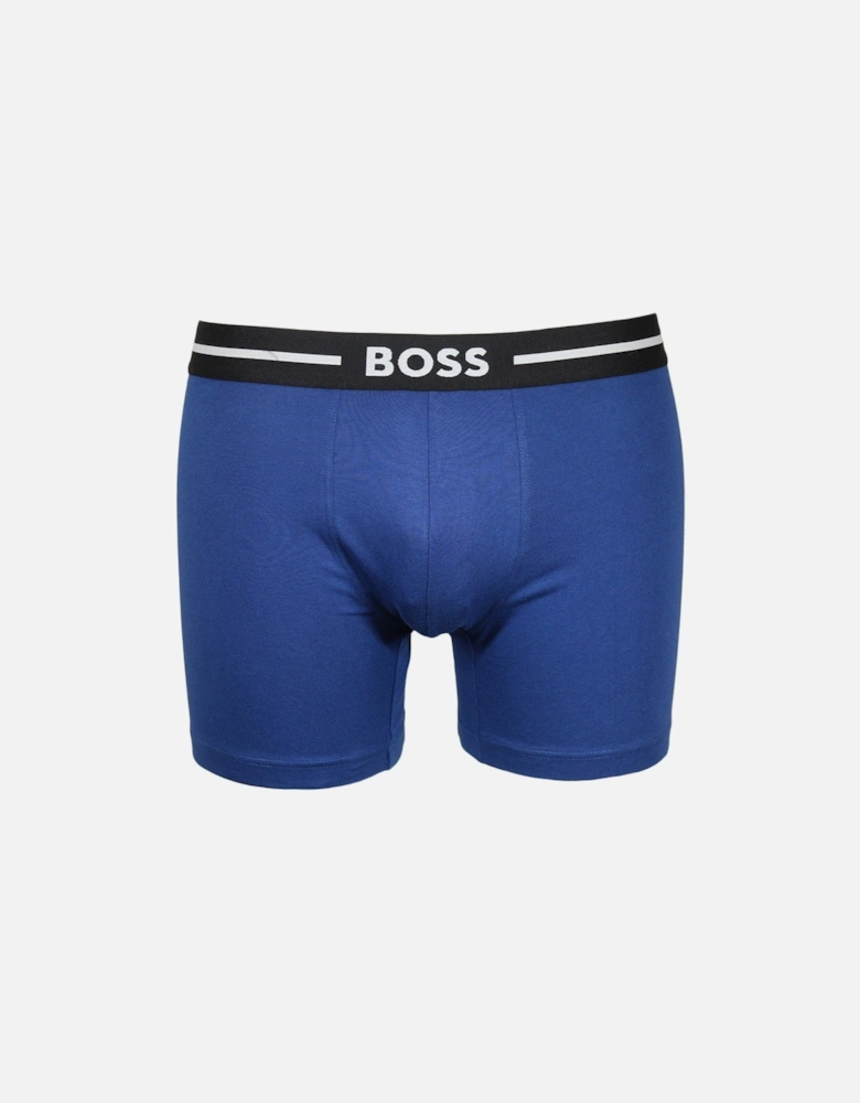 3-Pack Bold Boxer Briefs, Blue/Navy