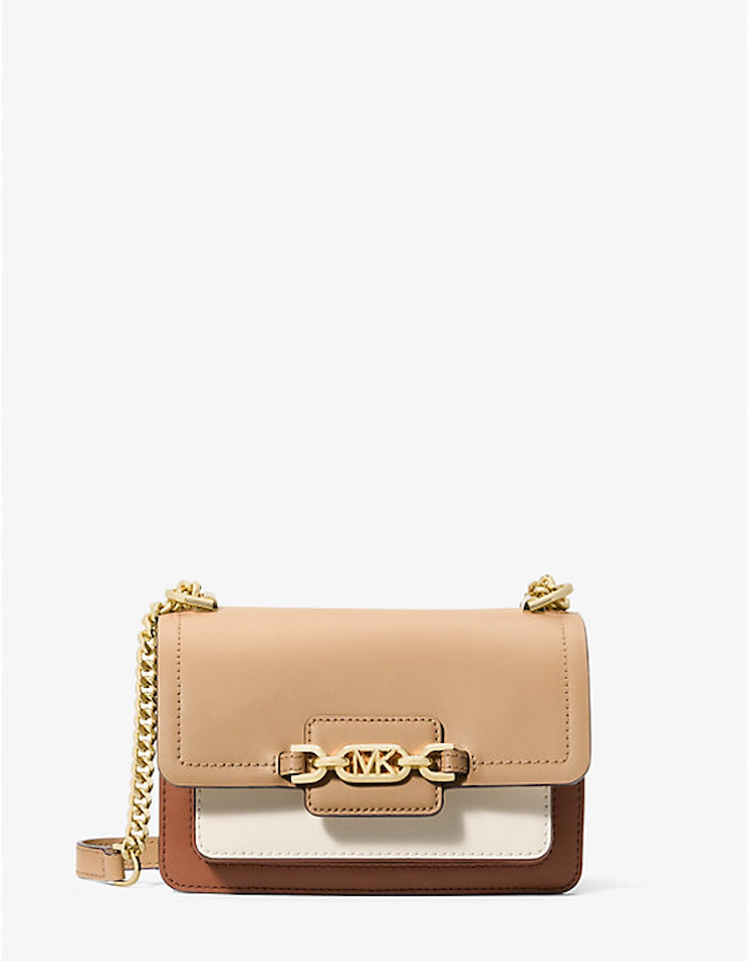 Heather Extra-Small Color-Block Leather Crossbody Bag, 2 of 1