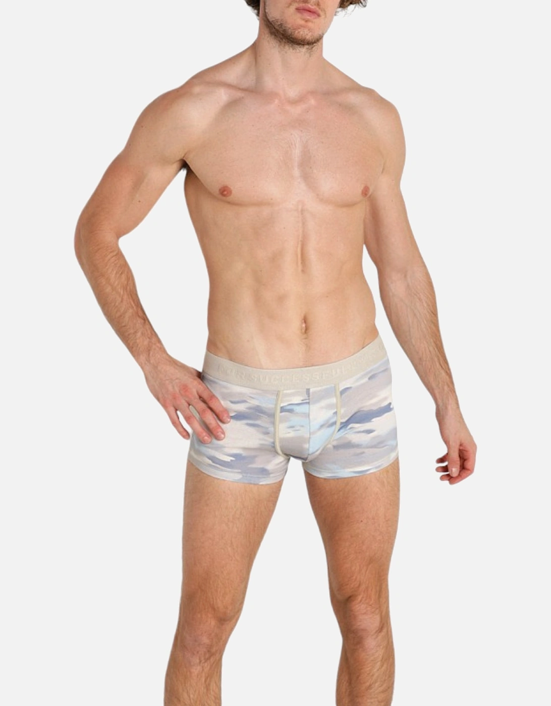 DAMIEN R E4916 Mens Trunks Underwear Camo Stretch Cotton Boxer Shorts NEW