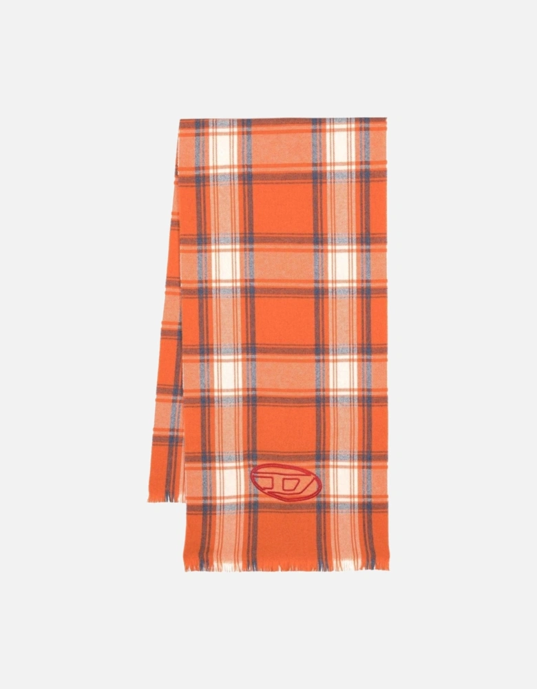 S-FERDIE Mens Scarf Check Mufflers Wool Neck