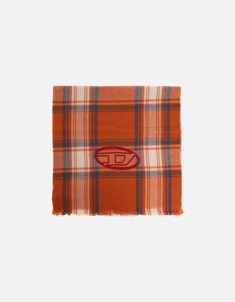 S-FERDIE Mens Scarf Check Mufflers Wool Neck