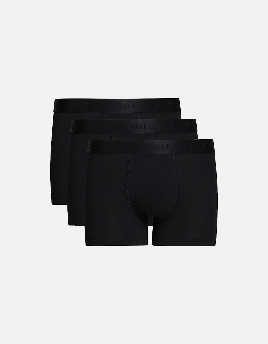 3-Pack Everyday Luxe Boxer Trunks, Black, 6 of 5