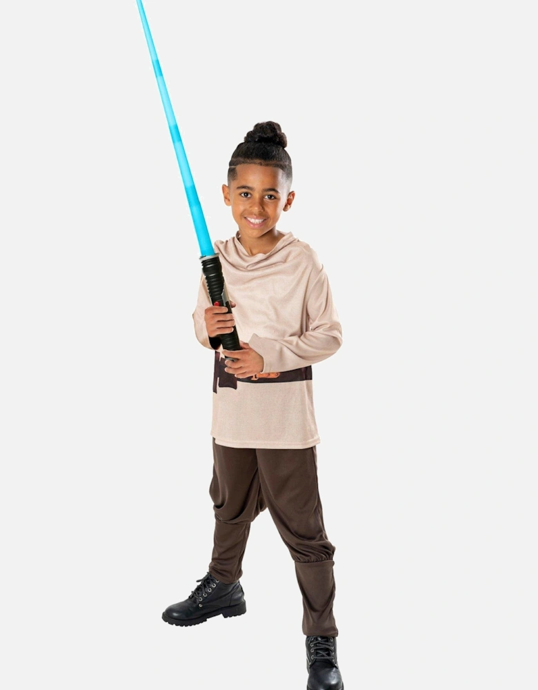 Obi Wan Kenobi Child Costume & Lightsaber