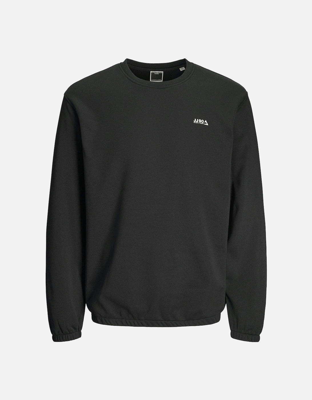 Younger Boys Basic Crew Neck Sweat - Black, 5 of 4