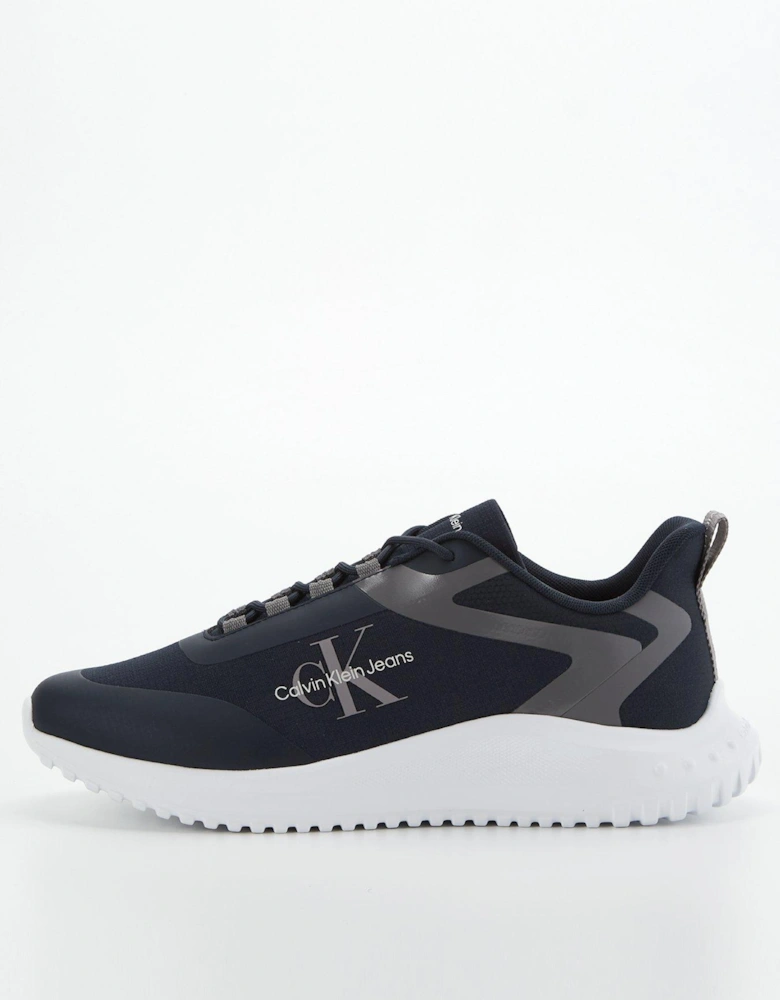 Eva Runner Low Lace Sneakers - Navy