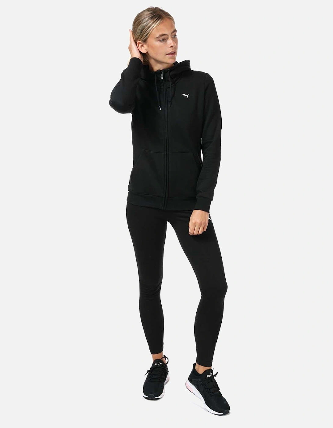 Womens Essentials Full Zip Hoody