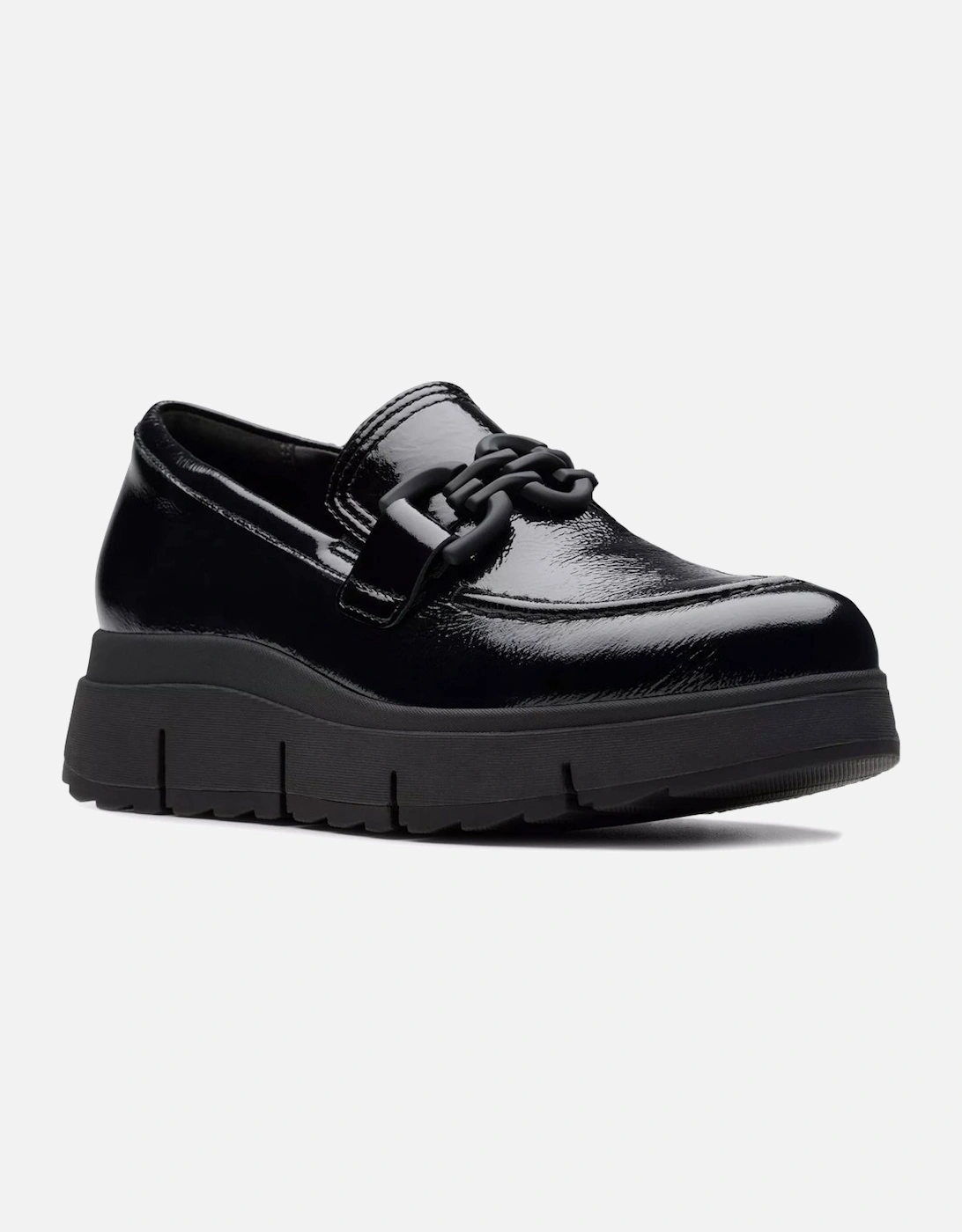 Clarks Women's Loriini Izzy Womens Loafers - Black - Size: 5