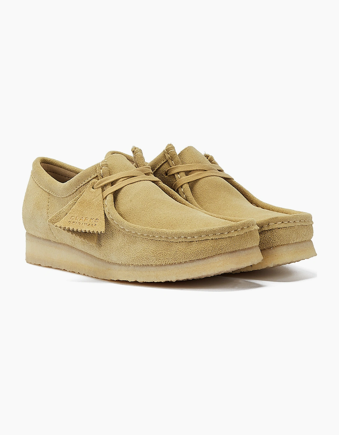 Clarks Men's Cream Originals Wallabee Maple Shoes  12 Size 12