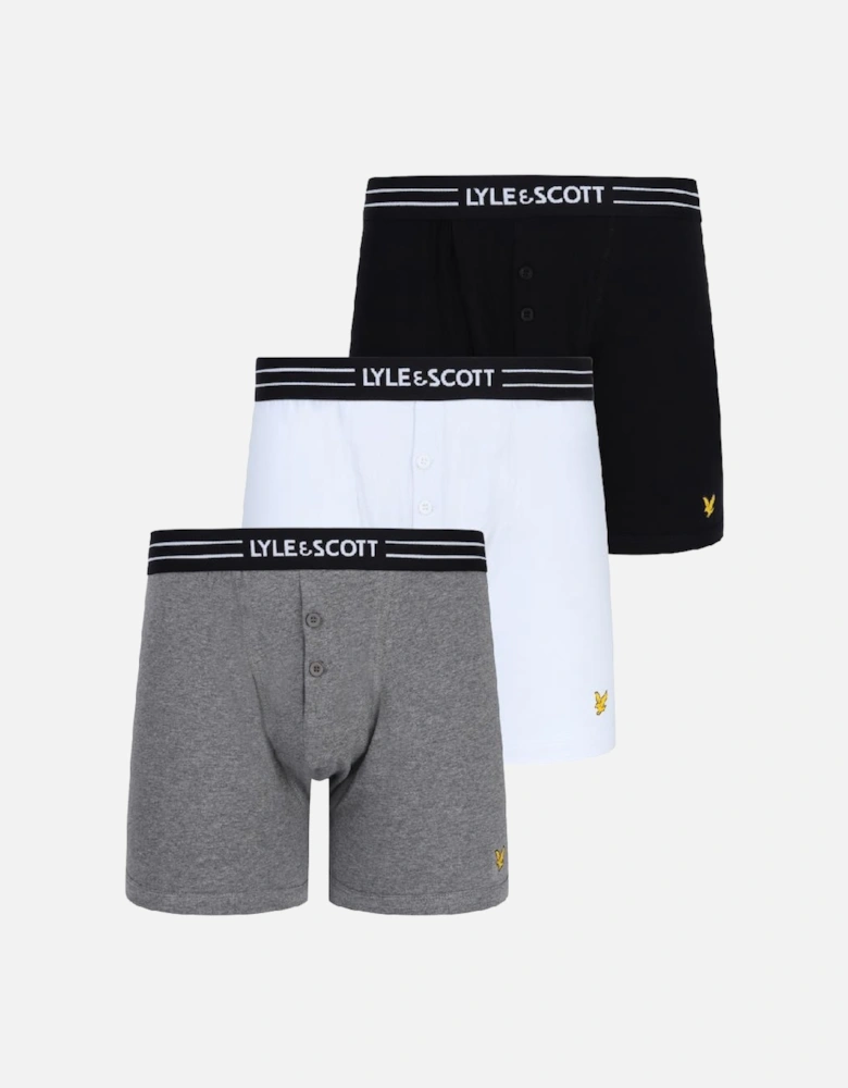 Lyle & Scott Lewis 3 Pack Men's Button Fly Trunks