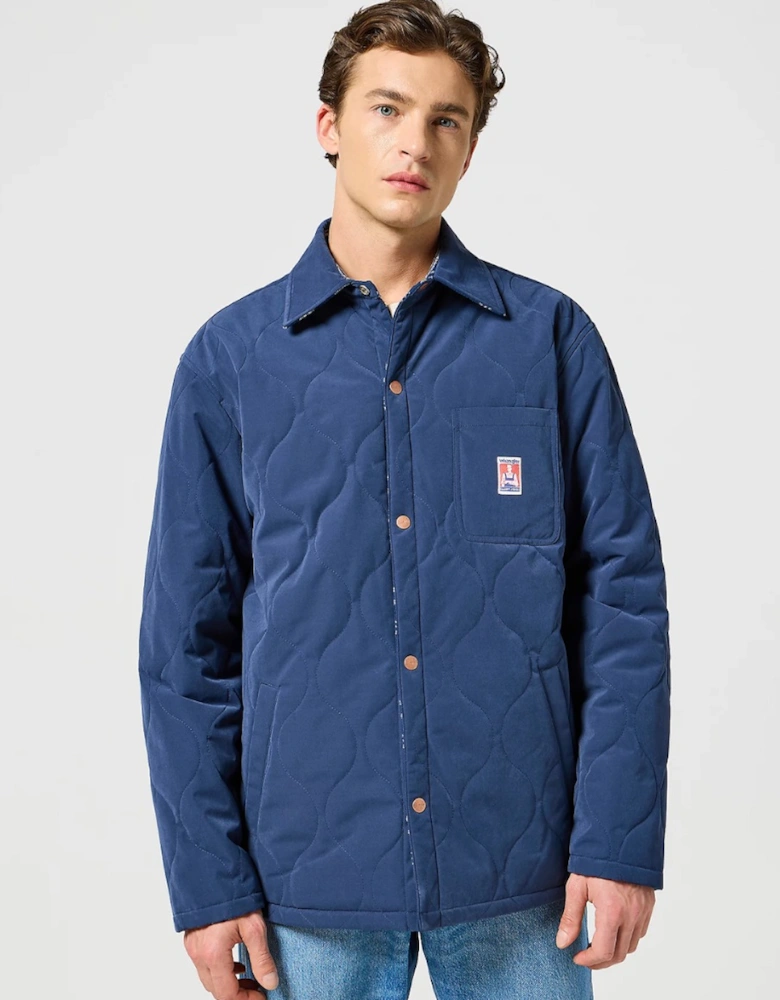 Men's Casey Reversible Shacket Navy