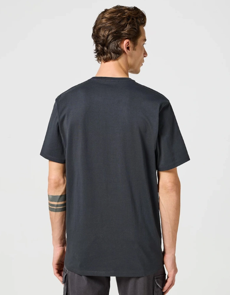 Men's Americana Tee Faded Black