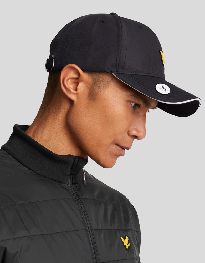 Baffle Quilted Golf Full Zip Jacket