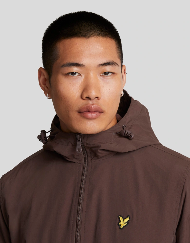 Zip Through Hooded Jacket