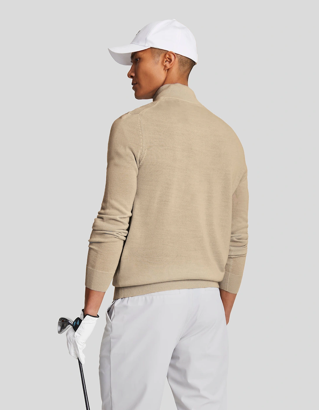 Golf 1/4 Zip Merino Jumper