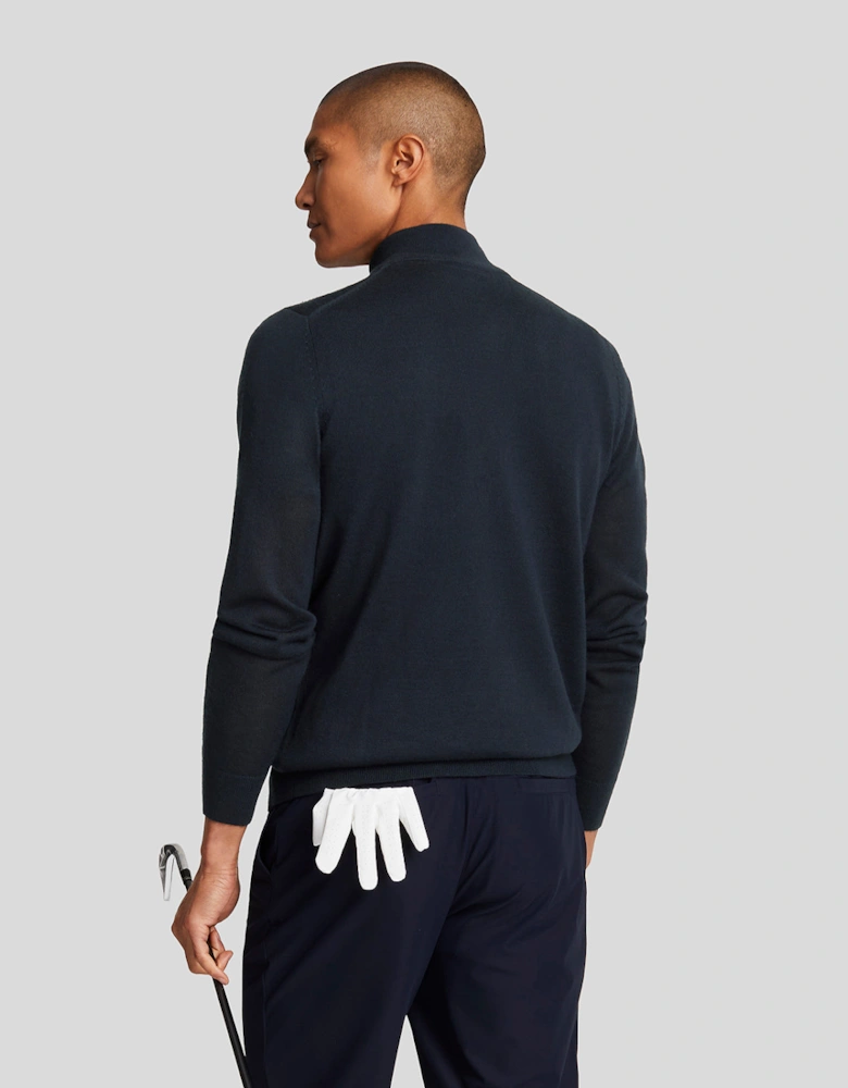 Golf 1/4 Zip Merino Jumper