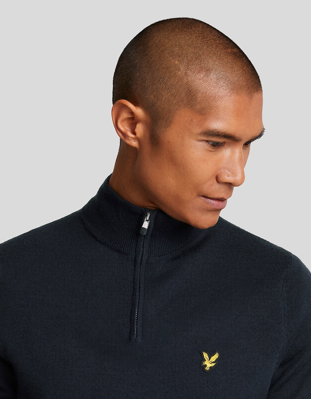 Golf 1/4 Zip Merino Jumper