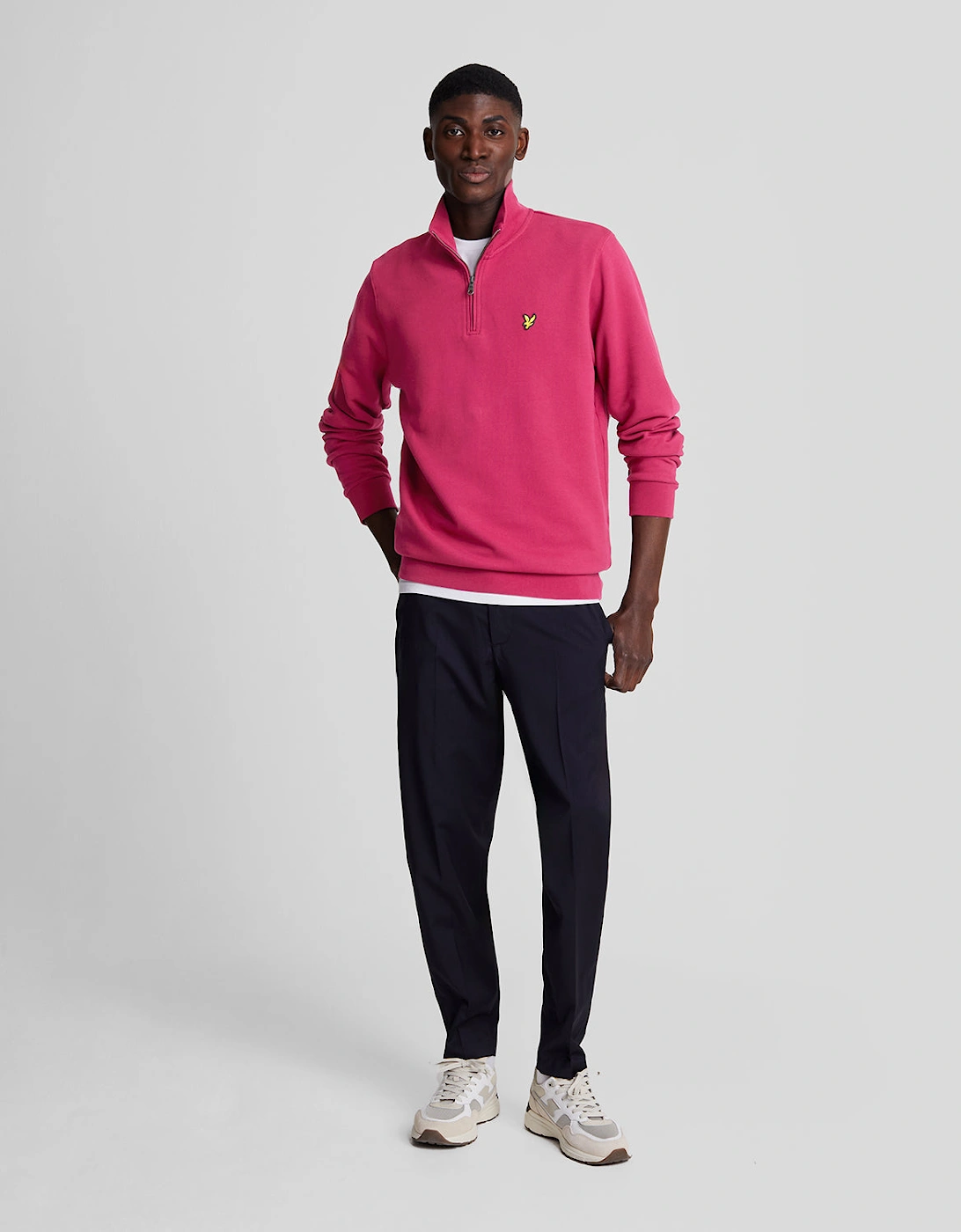 Loopback 1/4 Zip Sweatshirt