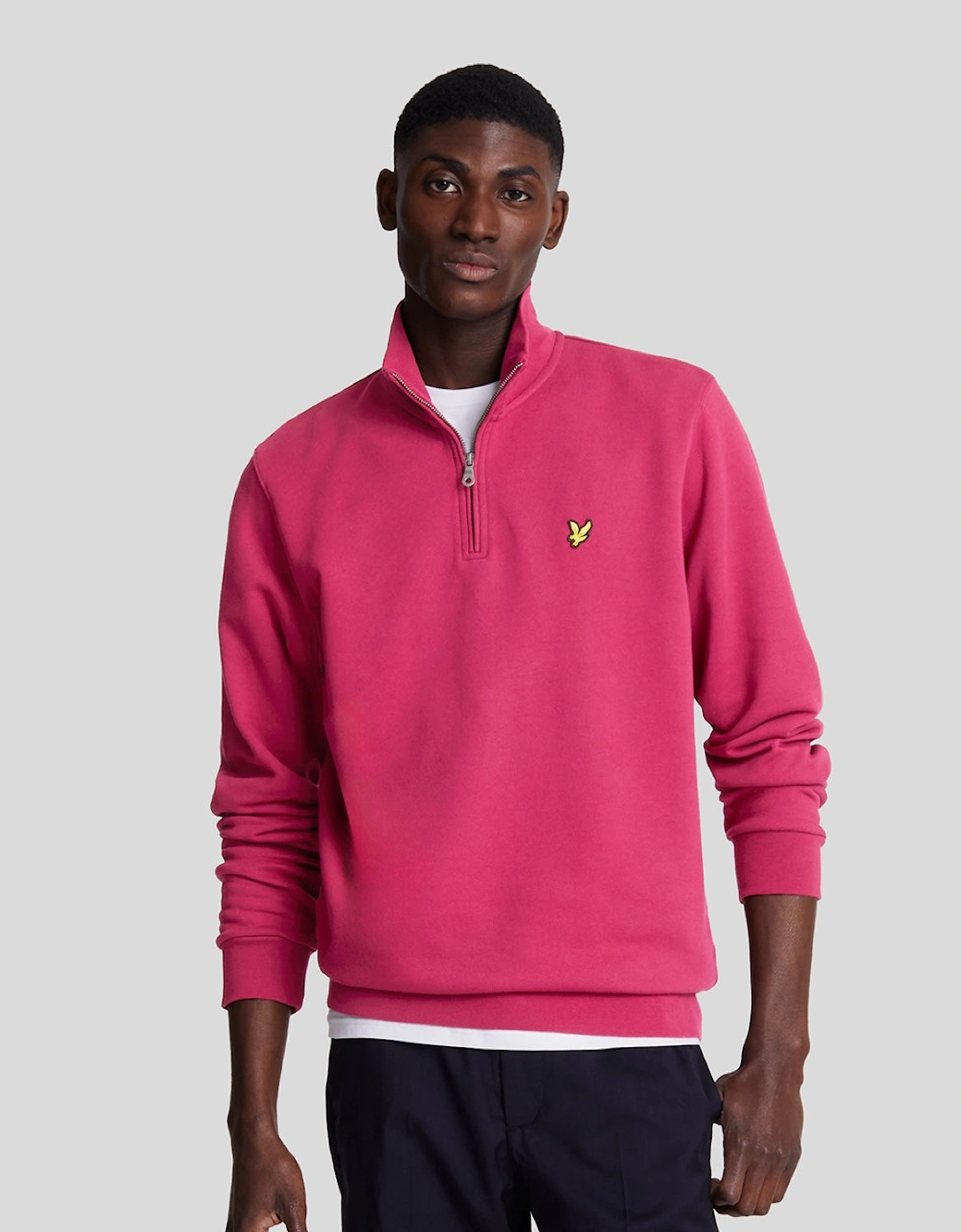 Loopback 1/4 Zip Sweatshirt, 6 of 5